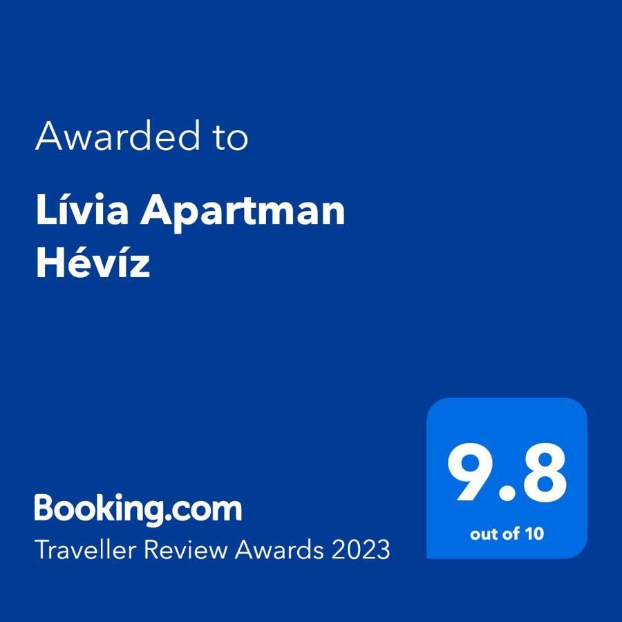 Livia Apartman Héviz Zewnętrze zdjęcie